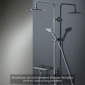 HSK Shower und Co Duschsystem / Shower-Set RS 200 Universal Anschluss