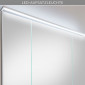 Marlin Bad 3360 Spiegelschrank - 100 cm LED-Aufbauleuchte